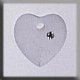 13049 Crystal Treasures-Small Frosted Heart 10/9.7mm Crystal (Qty. 1) MAIN